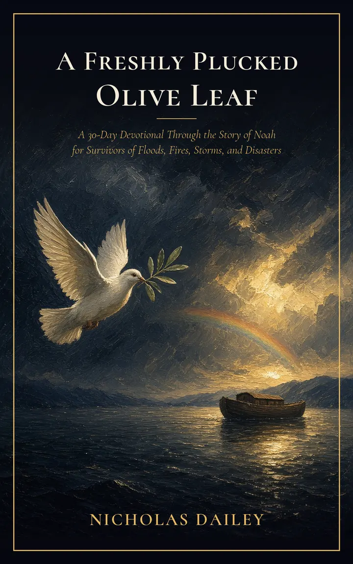 Cover of A Freshly Plucked Olive Leaf by Nicholas Dailey