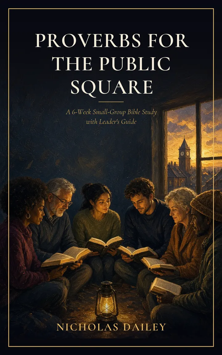 Cover of Proverbs for the Public Square by Nicholas Dailey