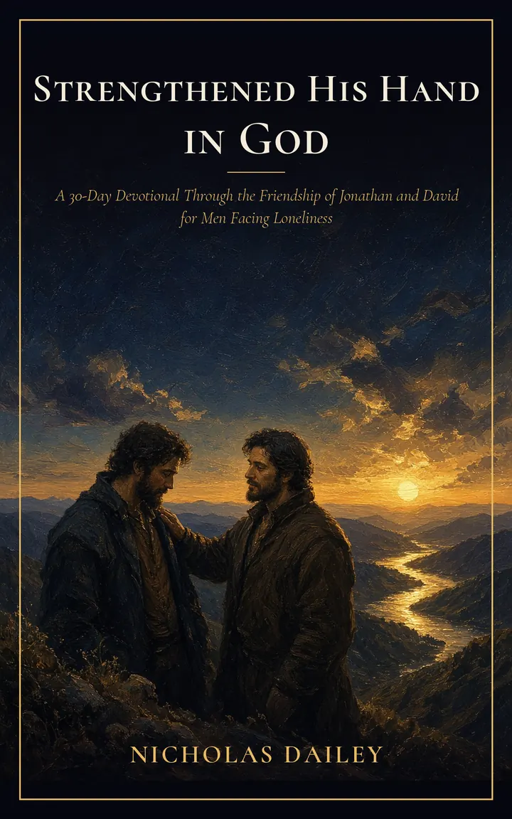 Cover of Strengthened His Hand in God by Nicholas Dailey