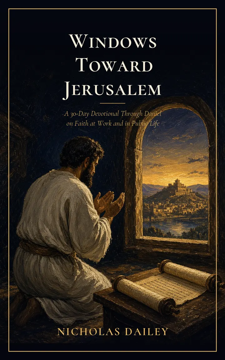 Cover of Windows Toward Jerusalem by Nicholas Dailey
