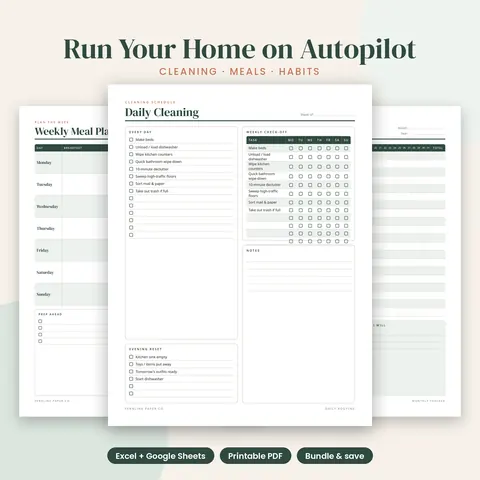 Preview of the Home Organization Bundle
